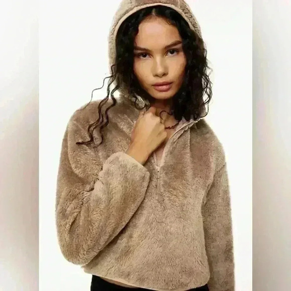 Sunday Best Fuzzy  Zip Hoodie - Picture 1 of 5